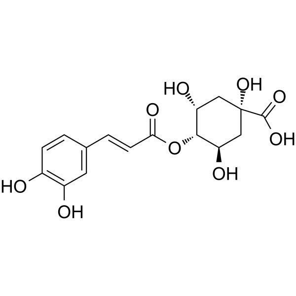 Cryptochlorogenic-acid Structure